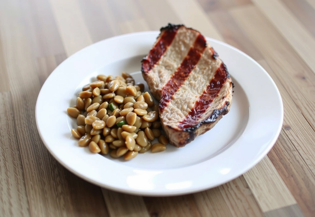 Carne roja magra y lentejas, ricas en Hierro